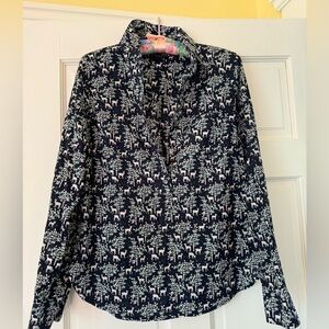 Ladies, J. Crew, blouse in size 4.